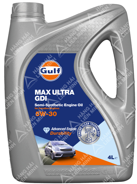 Max Ultra GDI 5W30 - 4L - Nhà Phân Phối Dầu Nhờn Gulf Oil - Công Ty Cổ Phần Hàng Hải Liên Minh